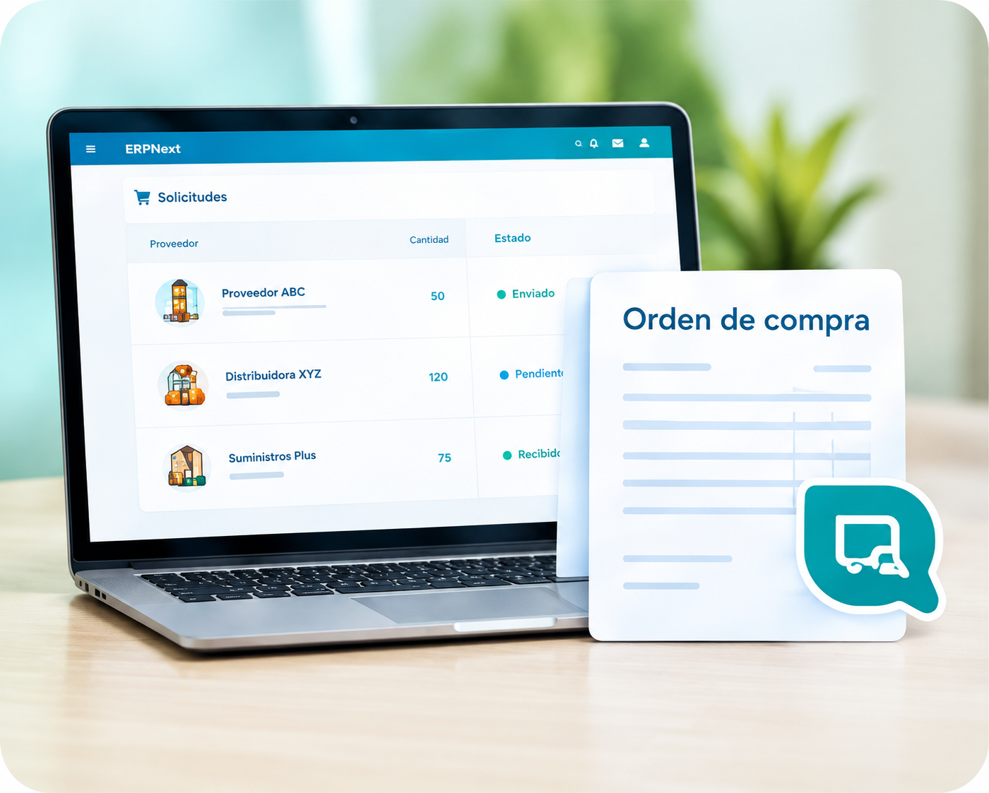 Ilustración de clientes y seguimiento comercial
