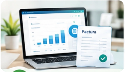 Ilustración de ventas y facturación